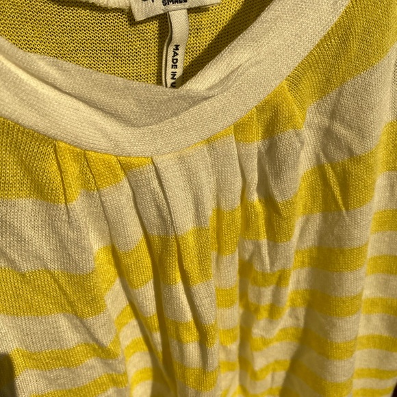 Yellow White Striped Tank - Picture 4 of 5